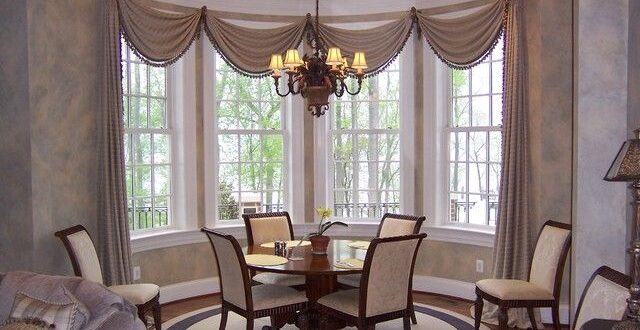 Timeless Elegance: Crafting a Classic Living Room with a Bow Window