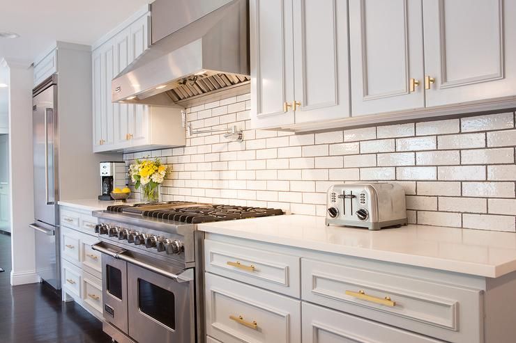 Golden Glamour: Elevate Your Kitchen with Gold Hardware Cabinets