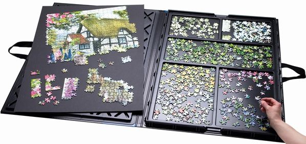 Puzzle Paradise: Creative Living Room Storage Ideas for Family Fun