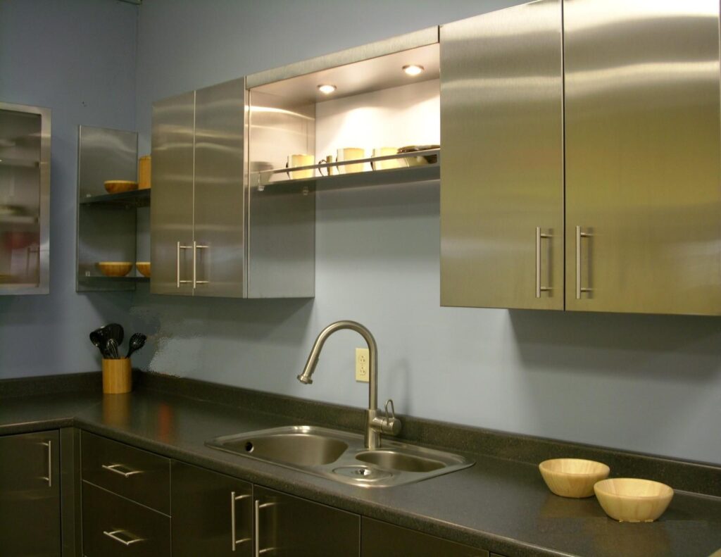 Unleash the Power of Steel: Industrial Kitchen Cabinets for the Modern Home