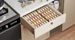 Spice Drawer Organizer Kitchen: Declutter Your Culinary Kingdom and Unleash Flavor!