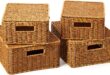 Woven Basket Living Room Storage: Stylish Solutions for a Clutter-Free Haven