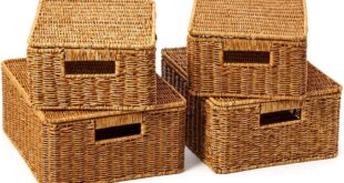 Woven Basket Living Room Storage: Stylish Solutions for a Clutter-Free Haven
