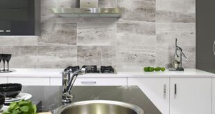 Leather Tile Kitchen Feature: A Luxurious & Unexpected Design Statement