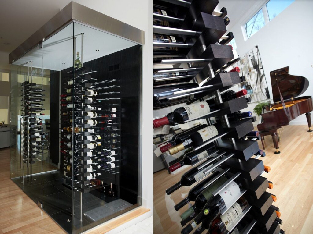 Uncorking Style: Designing a Stunning Wine Rack Living Room Display