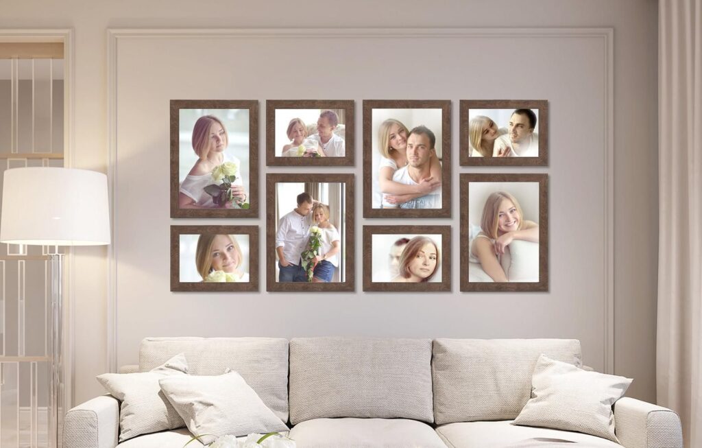 Framing Memories: Creative Picture Frame Display Ideas for Your Living Room