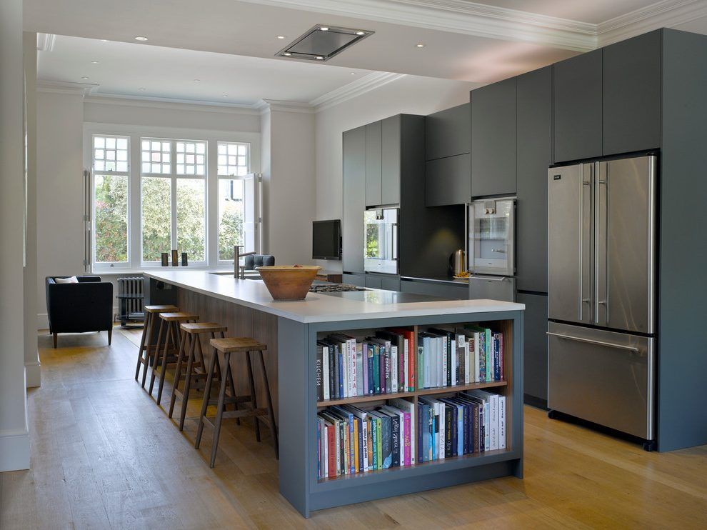 Island Getaway: Designing a Kitchen with Bookshelves for Culinary & Literary Delights Island Getaway: Designing a Kitchen with Bookshelves for Culinary & Literary Delights