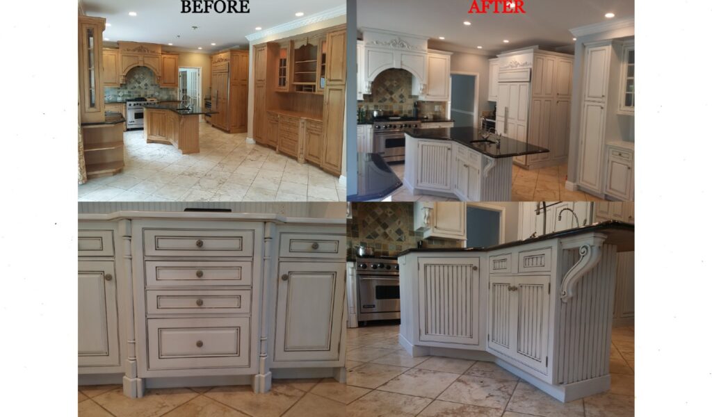 Glazed Kitchen Cabinet Detail: Unveiling Elegance and Depth in Your Kitchen Design