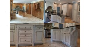 Glazed Kitchen Cabinet Detail: Unveiling Elegance and Depth in Your Kitchen Design