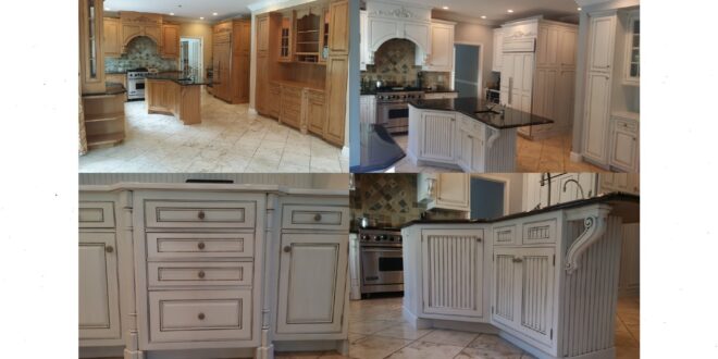 Glazed Kitchen Cabinet Detail: Unveiling Elegance and Depth in Your Kitchen Design