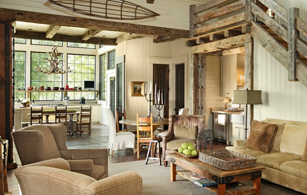 Rustic Living Room: Creating a Comfortably Warm and Inviting Space