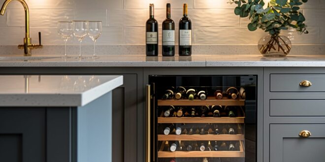 Seamless Sophistication: Integrating Your Wine Fridge into Your Kitchen Design