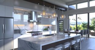 Waterfall Edge Island Kitchens: A Comprehensive Guide to Design, Materials, and Timeless Style