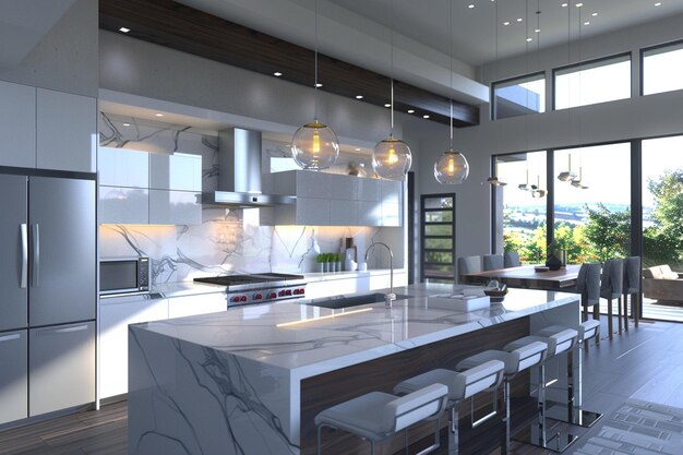 Waterfall Edge Island Kitchens: A Comprehensive Guide to Design, Materials, and Timeless Style