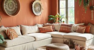 Terracotta Dreams: Creating a Warm and Inviting Living Room Oasis