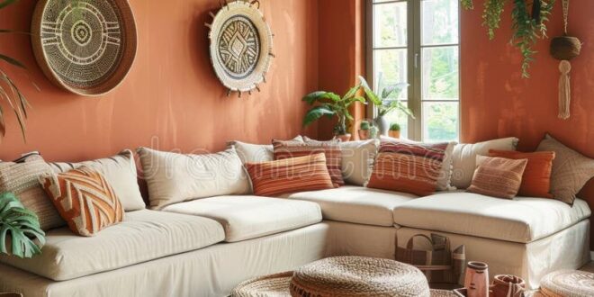 Terracotta Dreams: Creating a Warm and Inviting Living Room Oasis