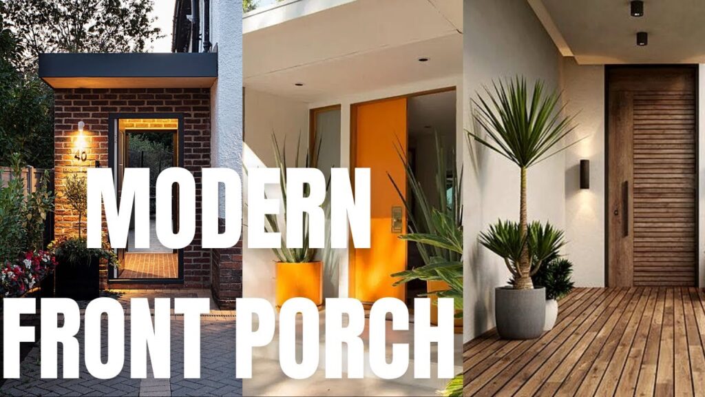 Modern Front Porch Ideas: Elevate Your Home’s Curb Appeal Modern Front Porch Ideas: Elevate Your Home’s Curb Appeal